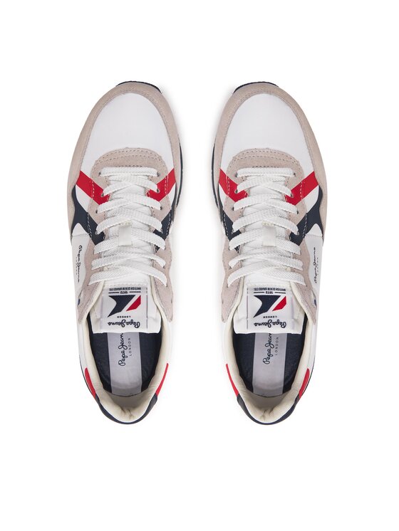 Pepe Jeans Pepe Jeans Sneakersy Brit Road M PMS40007 Bílá