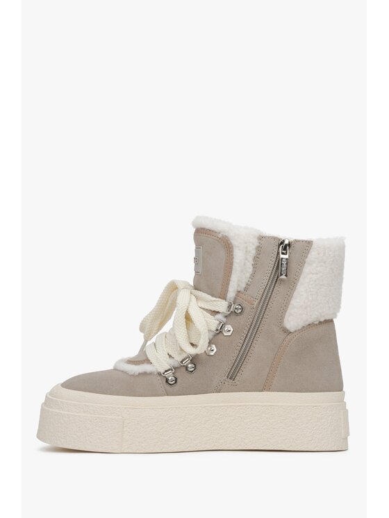 Estro Estro Μποτάκια ER00115190 Γκρι