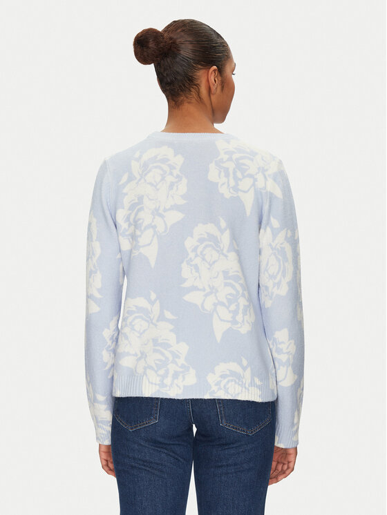 Morgan Morgan Pullover 251-MPETAL Himmelblau Regular Fit