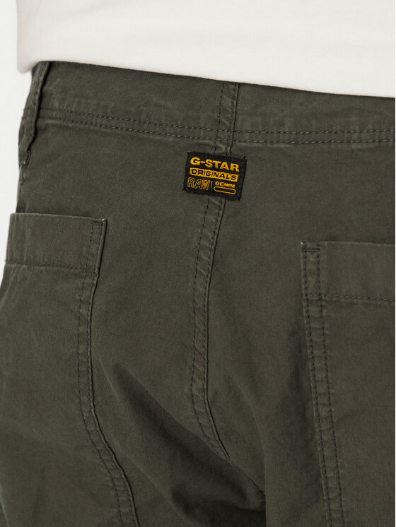 G-STAR G-Star Raw Штани карго Gage D28376-D388 Темно-зелений Regular Fit