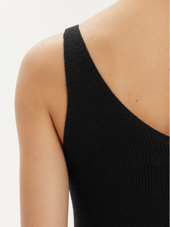 Vero Moda Vero Moda Top New Lex Sun 10281877 Czarny Regular Fit