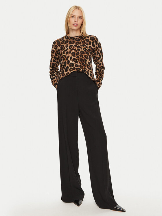 JOOP! JOOP! Sveter 58 JW244KN343 30043958 Hnedá Loose Fit