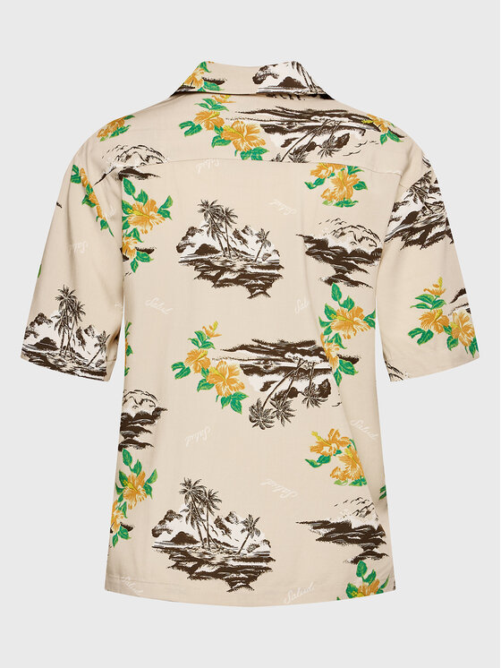 Brixton Brixton Camicia Bunker Paradise 01328 Beige Regular Fit