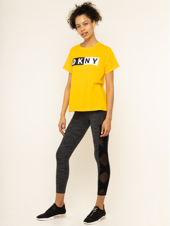 DKNY Sport DKNY Sport Colanți DP8P1976 Gri Slim Fit