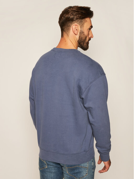 Levi's® Levi's® Pulóver Graphic Crew 38712-0006 Sötétkék Relaxed Fit