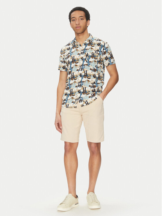 Blend Blend Farmer rövidnadrág 20718139 Bézs Regular Fit