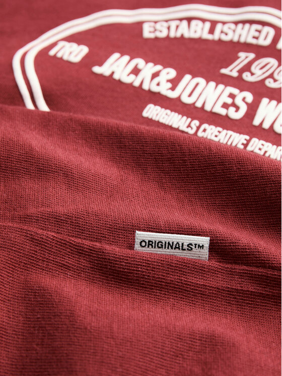 Jack&Jones Jack&Jones T-shirt York 12283800 Crvena Relaxed Fit