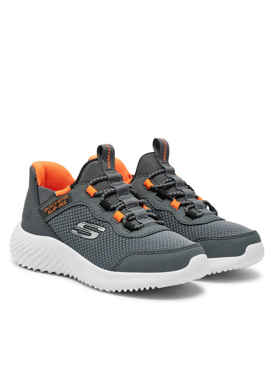 Skechers Skechers Sneakersy Bounder-Brisk-Burst 403822L/CCOR Szary