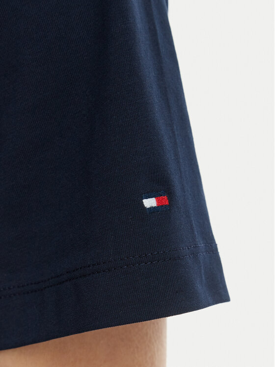 Tommy Hilfiger Tommy Hilfiger Majica WW0WW48699 Mornarsko modra Regular Fit