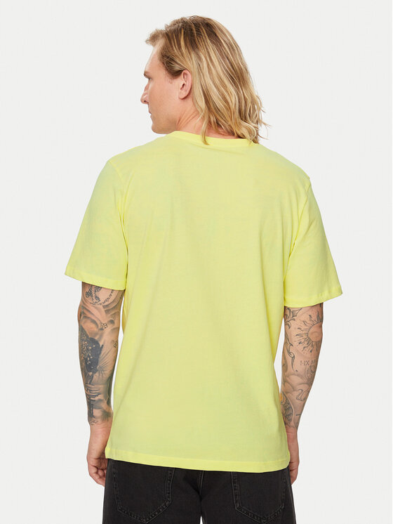 Jack&Jones Jack&Jones T-shirt Jprblulouie 12259674 Žuta Regular Fit