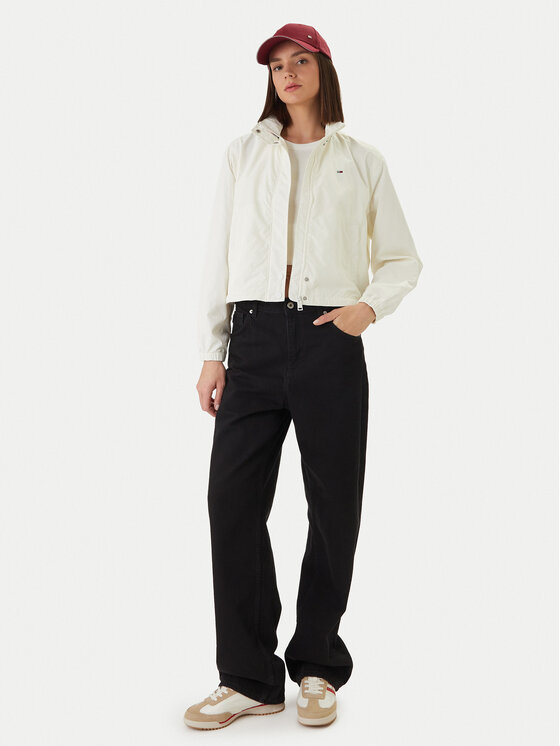Tommy Jeans Tommy Jeans Kurtka przejściowa Essential DW0DW20439 Écru Regular Fit