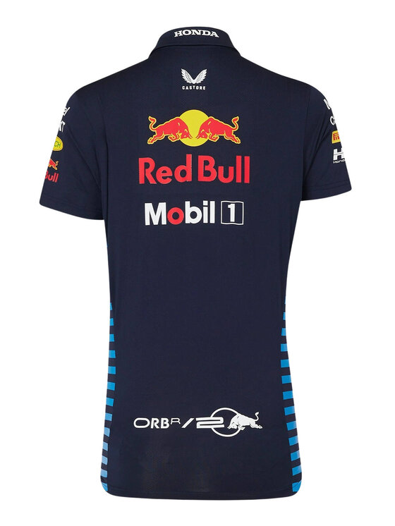 Red Bull Racing Red Bull Racing Polo Red Bull Racing F1 Team 2024 Granatowy Regular Fit