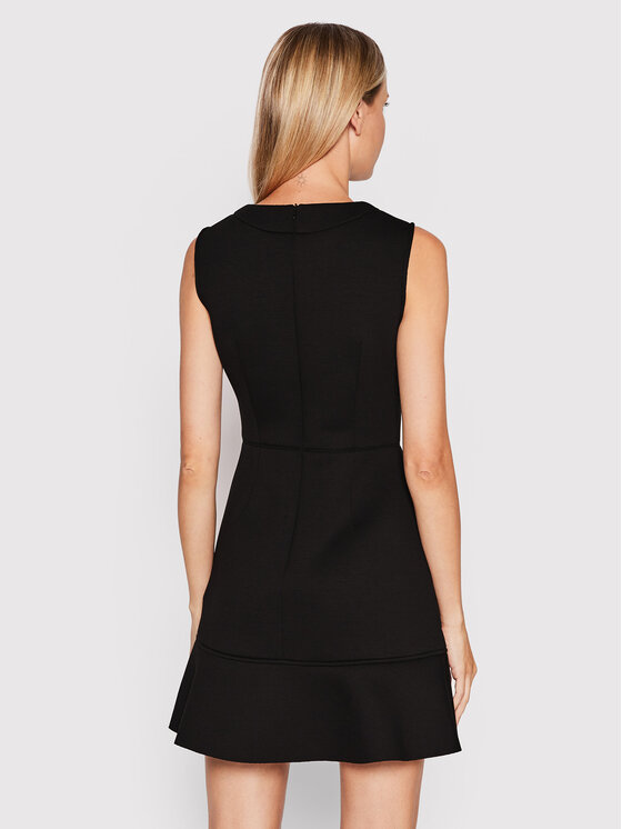 Trussardi Trussardi Kleid für den Alltag 56D00629 Schwarz Regular Fit