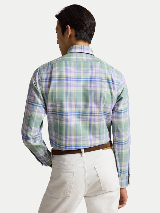 Polo Ralph Lauren Polo Ralph Lauren Риза 710B16789003 Светлозелен Modern Fit