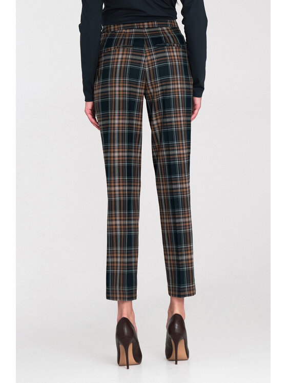 NIFE NIFE Dámské kalhoty SD123 Tmavomodrá Authentic Slim Fit