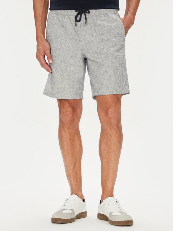 U.S. Polo Assn. U.S. Polo Assn. Šortky z materiálu MUP4050 Modrá Slim Fit
