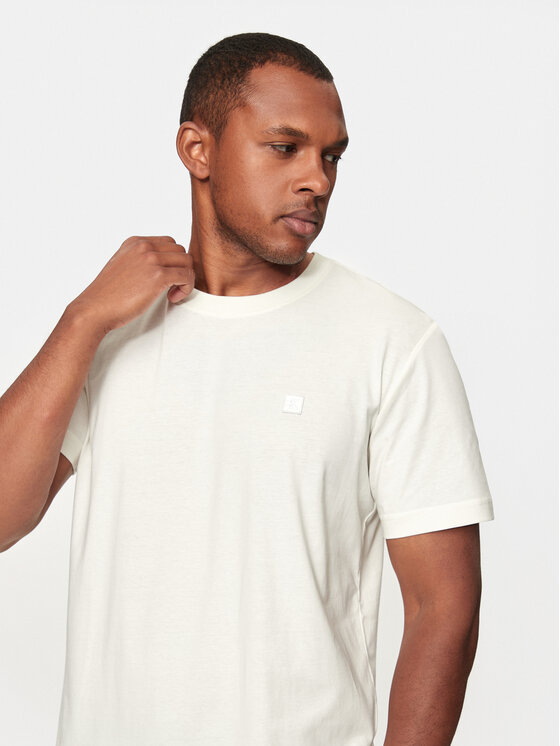 Calvin Klein Jeans Calvin Klein Jeans Tricou J30J325268 Écru Regular Fit