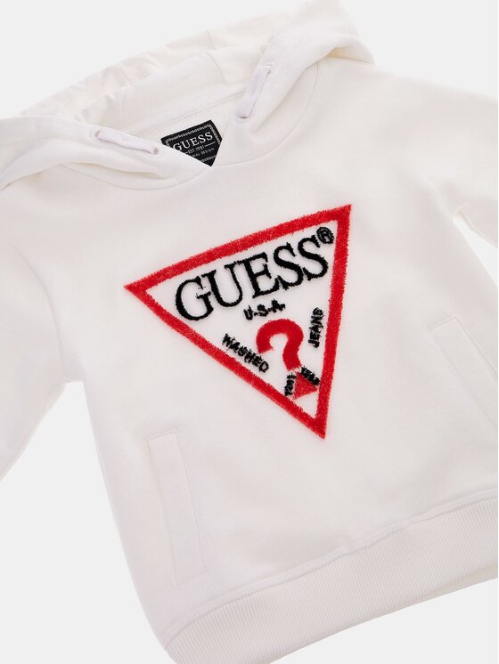 Guess Kids Guess Kids Bluza 151977 Biały Classic Fit