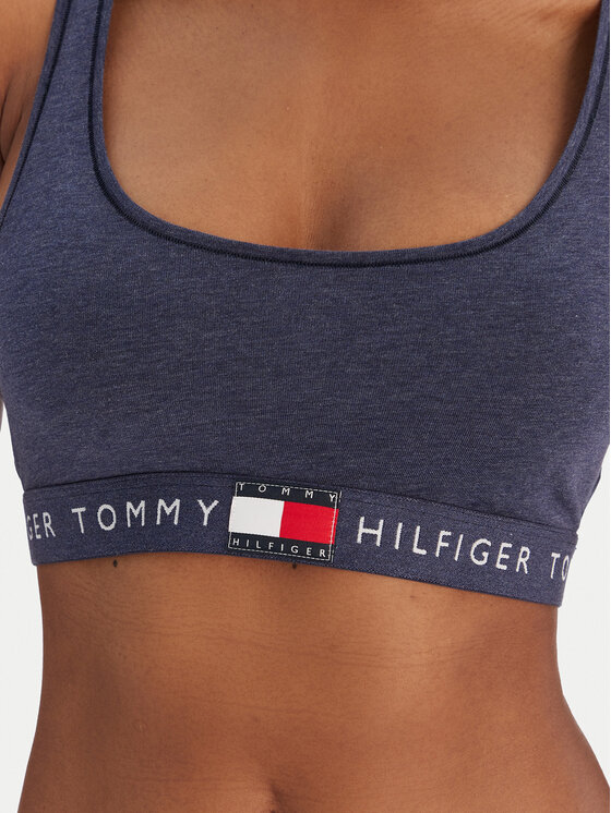 Tommy Hilfiger Tommy Hilfiger Sutien top UW0UW06221 Bleumarin