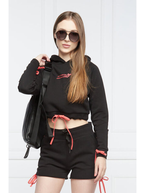 John Richmond John Richmond Felpa Felpa da donna John Richmond Nero Regular Fit