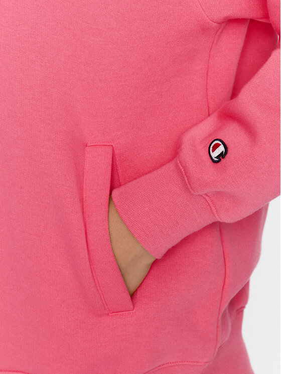 Champion Champion Jopa Hooded Half Zip Sweatshirt 116581 Roza Oversize