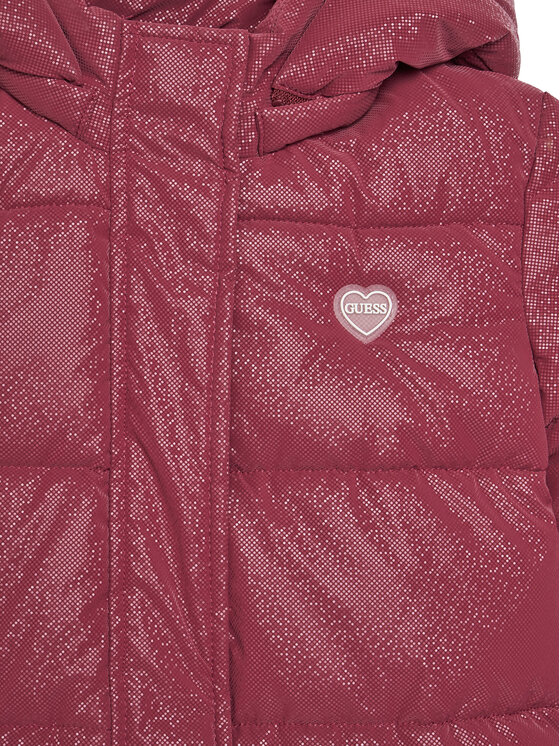 Guess Guess Kurtka zimowa K5BL05WGIW0 Różowy Regular Fit