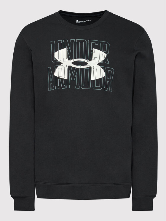 Under Armour Under Armour Bluza Ua Rival Terry 1370391 Czarny Relaxed Fit