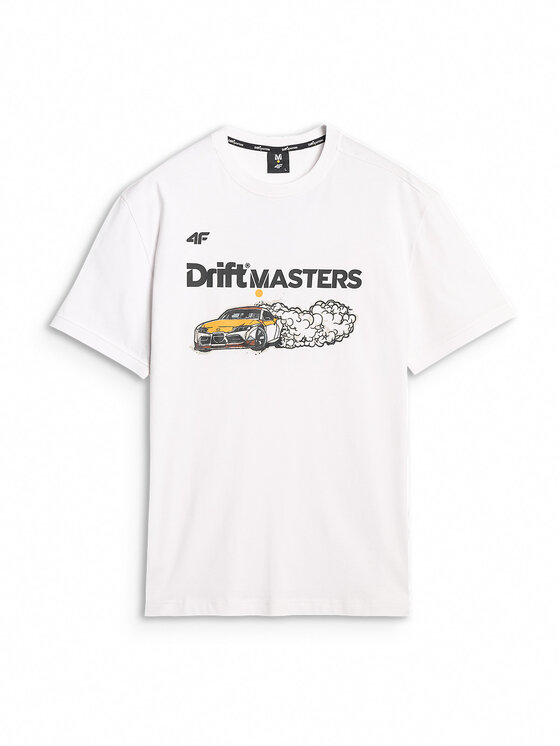 4F 4F T-Shirt TEAMWEAR Biały Regular Fit