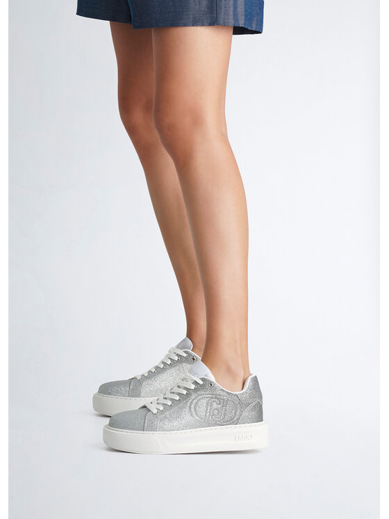 Liu Jo Liu Jo Sneakersy BA5007TX45700532 Srebrny