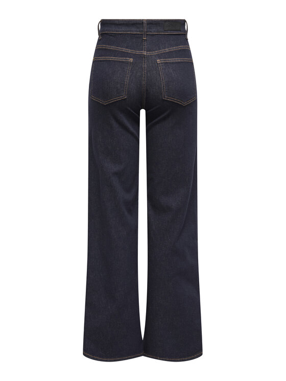 ONLY ONLY Džínsy Madison 15352206 Tmavomodrá Wide Leg