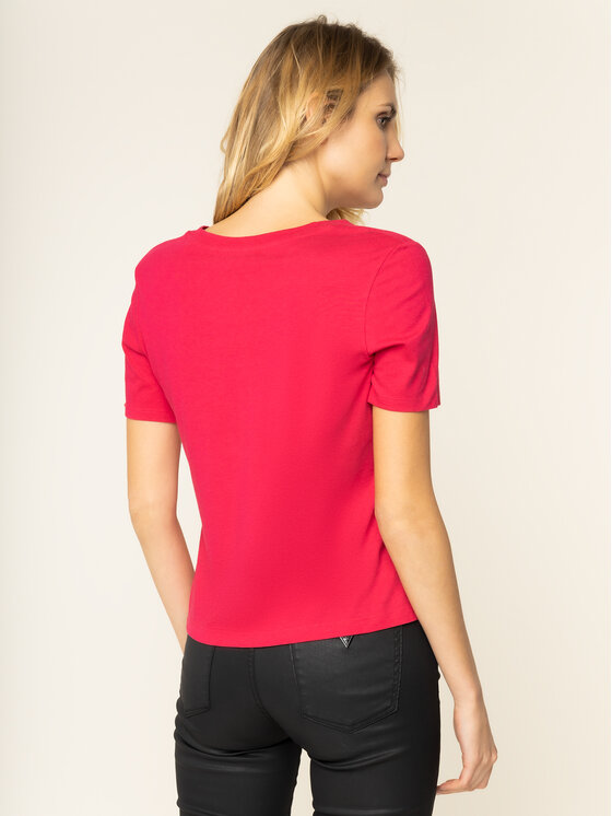 T-shirt Glam la Tee W01I89 R5JK0 Rosa Regular Fit