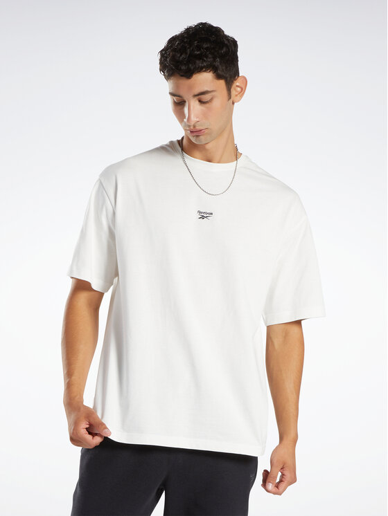 Reebok Reebok T-Shirt Classics Wardrobe Essentials T-Shirt H66174 Bílá