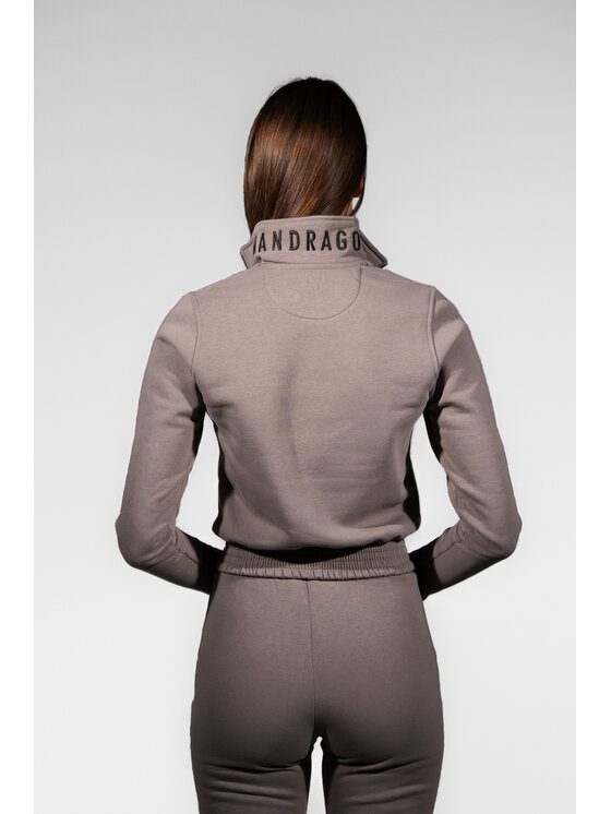 MANDRAGORA MANDRAGORA Felpa Cudowronka Beige Slim Fit