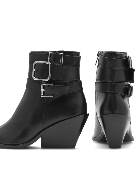 Eva Minge Eva Minge Kaubojiški batai CAREI-110433 Juoda