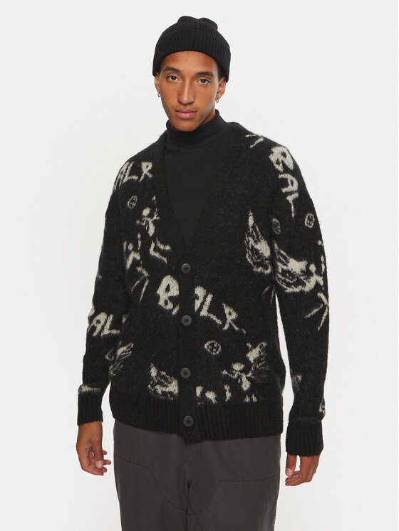BALR. BALR. Kardigan B1276.1002.102 Černá Box Fit