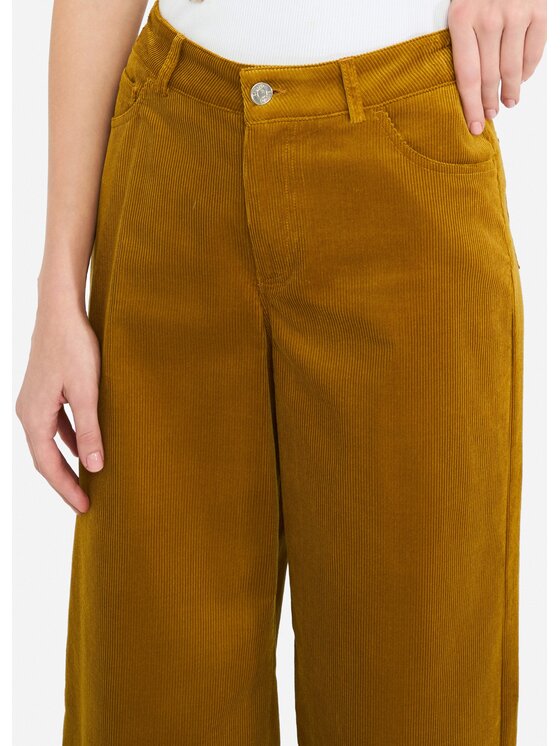Liu Jo Liu Jo Pantalone da abito MF5274T192AX0734 Giallo Regular Fit