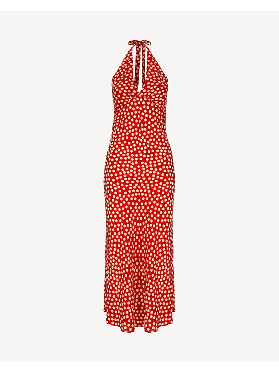 Castellani Castellani Sukienka codzienna Sukienka Lussia Czerwony Regular Fit