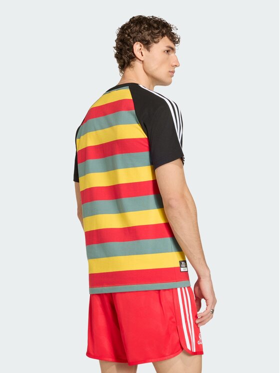 adidas adidas Koszulka techniczna Bob Marley Kolorowy Slim Fit