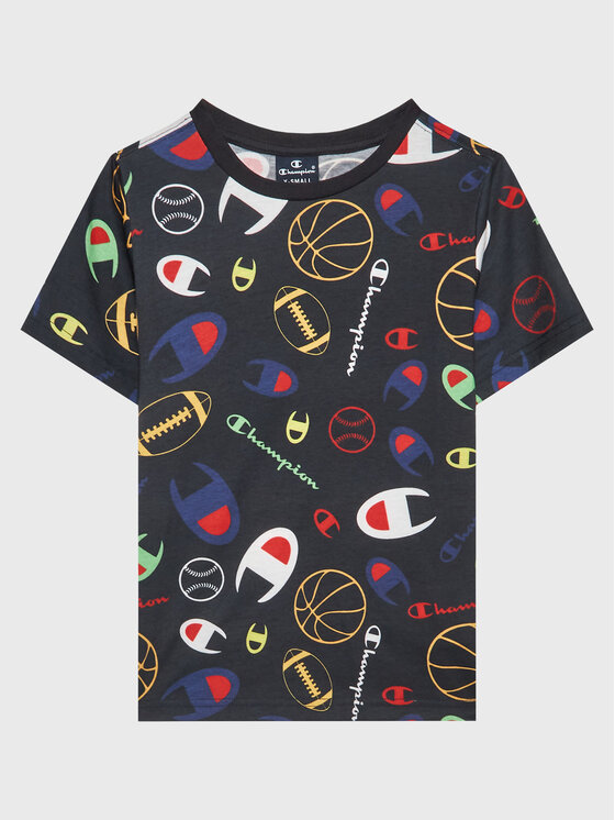 Champion Tričko 306131 Tmavomodrá Regular Fit