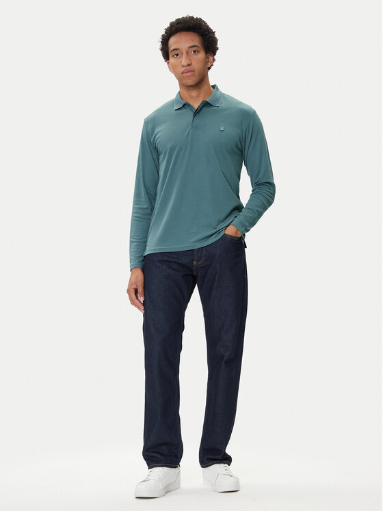 Jack & Jones Jack & Jones Polokošile Crodney 12259645 Modrá Regular Fit