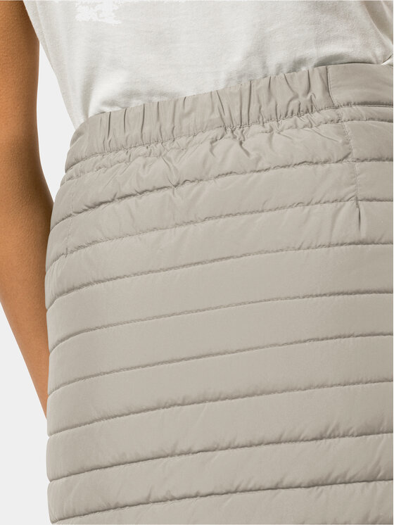 Jack Wolfskin Jack Wolfskin Mini suknja Iceguard Skirt 1503093 Siva Slim Fit
