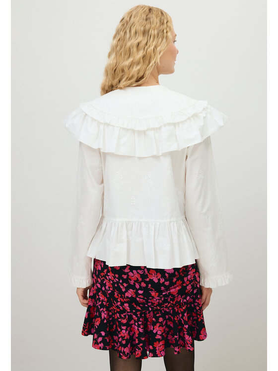 BIZUU BIZUU Košile HARRIET COTTON SHIRT Bílá Standard Fit