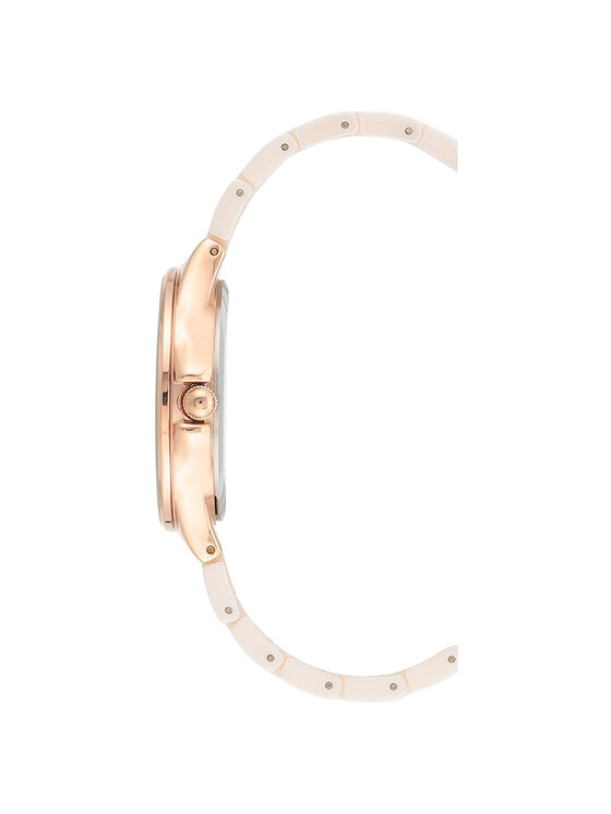 Anne Klein Anne Klein Zegarek AK-3808LPRG Beżowy