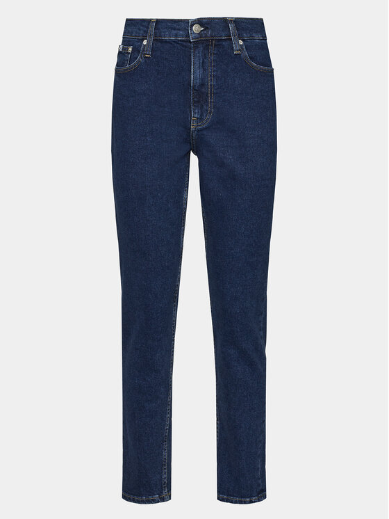 Calvin Klein Jeans Calvin Klein Jeans Džínsy Mom Jean J20J223244 Tmavomodrá Mom Fit