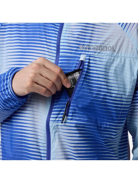 Rossignol Rossignol Kurtka do biegania Sidelhorn Pkb Jkt Niebieski Regular Fit