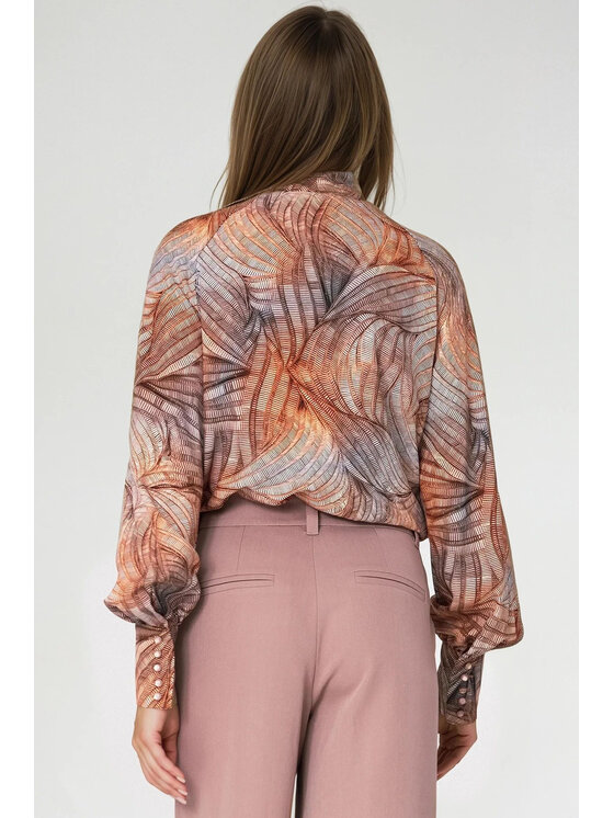 NIFE NIFE Halenka B200 Zelená Regular Fit