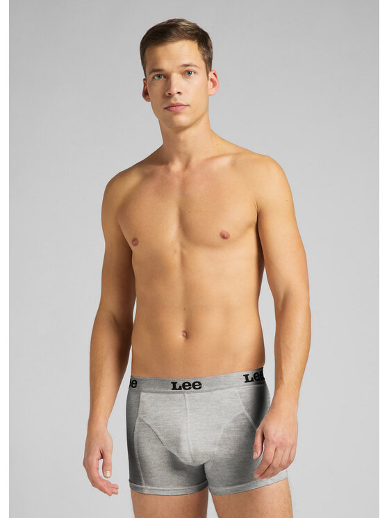 Lee Lee Boxer 2-PACK TRUNK Grigio