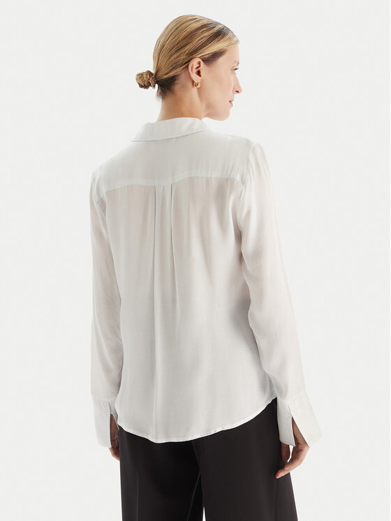 Fracomina Fracomina Camicia FS25WT6010W65101 Bianco Regular Fit