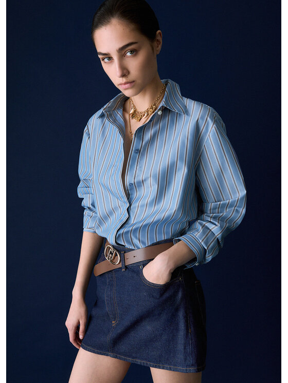 Liu Jo Liu Jo Camicia CF6196T816AD3072 Azzurro chiaro Regular Fit