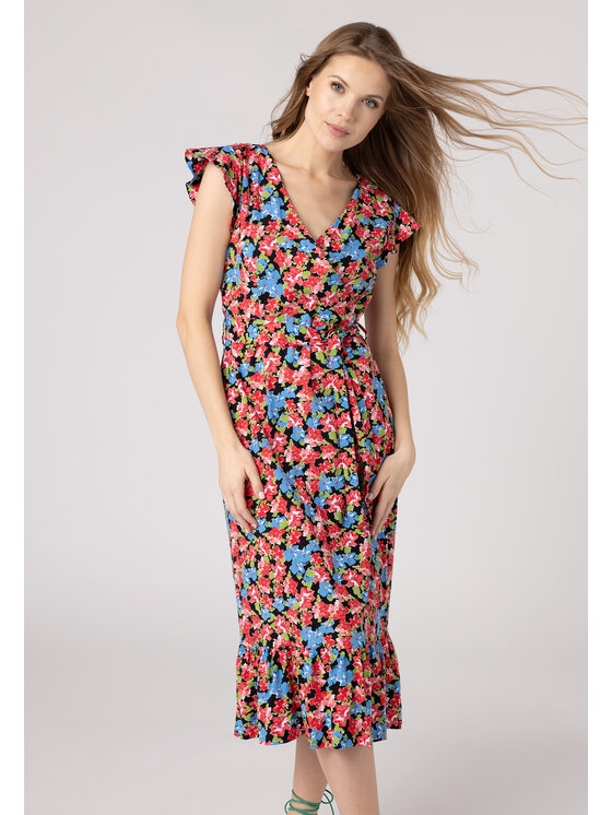 QUIOSQUE QUIOSQUE Letní šaty Quiosque 4UB010219 Černá Regular Fit